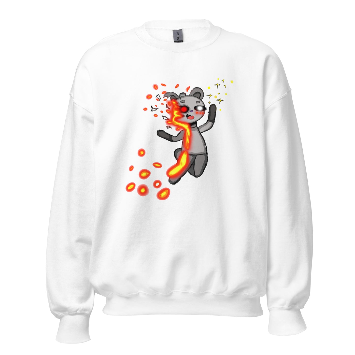 LavaBear Sweatshirt-sweatshirt-White-S-mysticalcherry