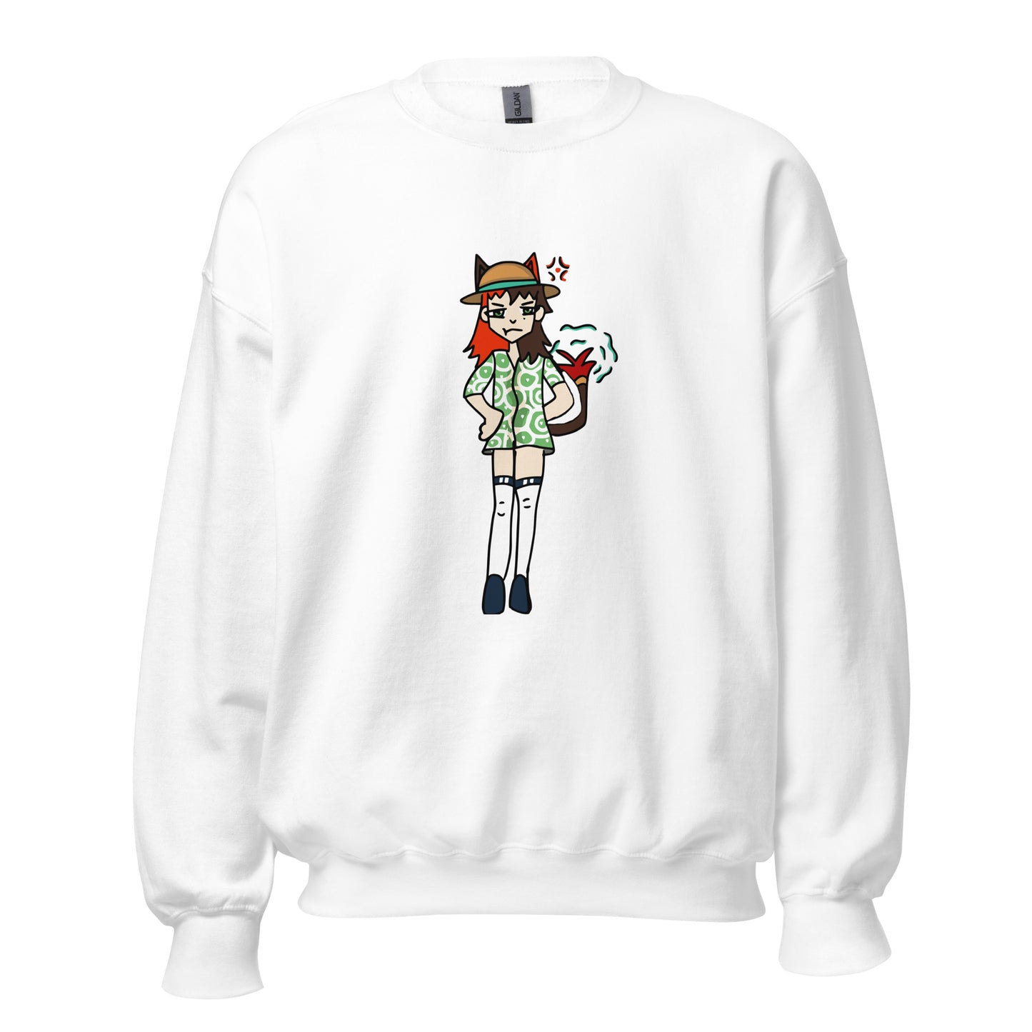 Jenny Fur Sweatshirt-sweatshirt-White-S-mysticalcherry