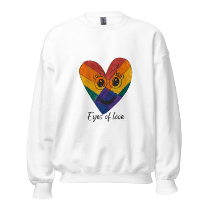 Eyes Of Love Sweatshirt-sweatshirt-White-S-mysticalcherry