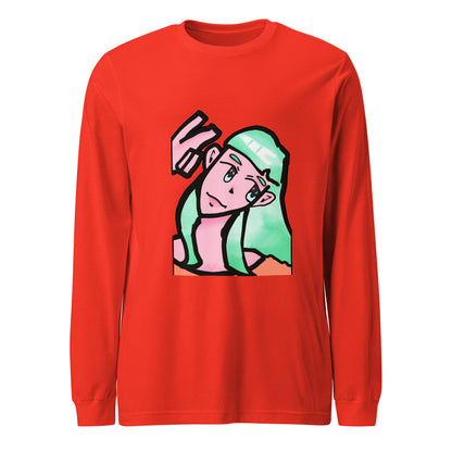 Bella Long Sleeve Tee-long sleeve shirt-Poppy-XS-mysticalcherry