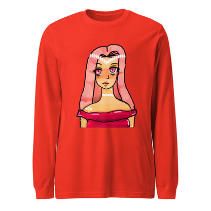 Shimmer Long Sleeve Tee-Poppy-XS-mysticalcherry