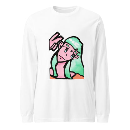 Bella Long Sleeve Tee-long sleeve shirt-White-XS-mysticalcherry