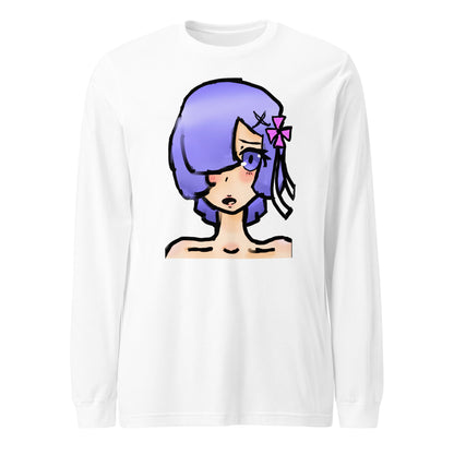 Berry Long Sleeve Tee-long sleeve shirt-White-XS-mysticalcherry