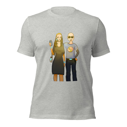 Aunt and Uncle T-shirt-Wearable art t-shirt-Athletic Heather-XS-mysticalcherry