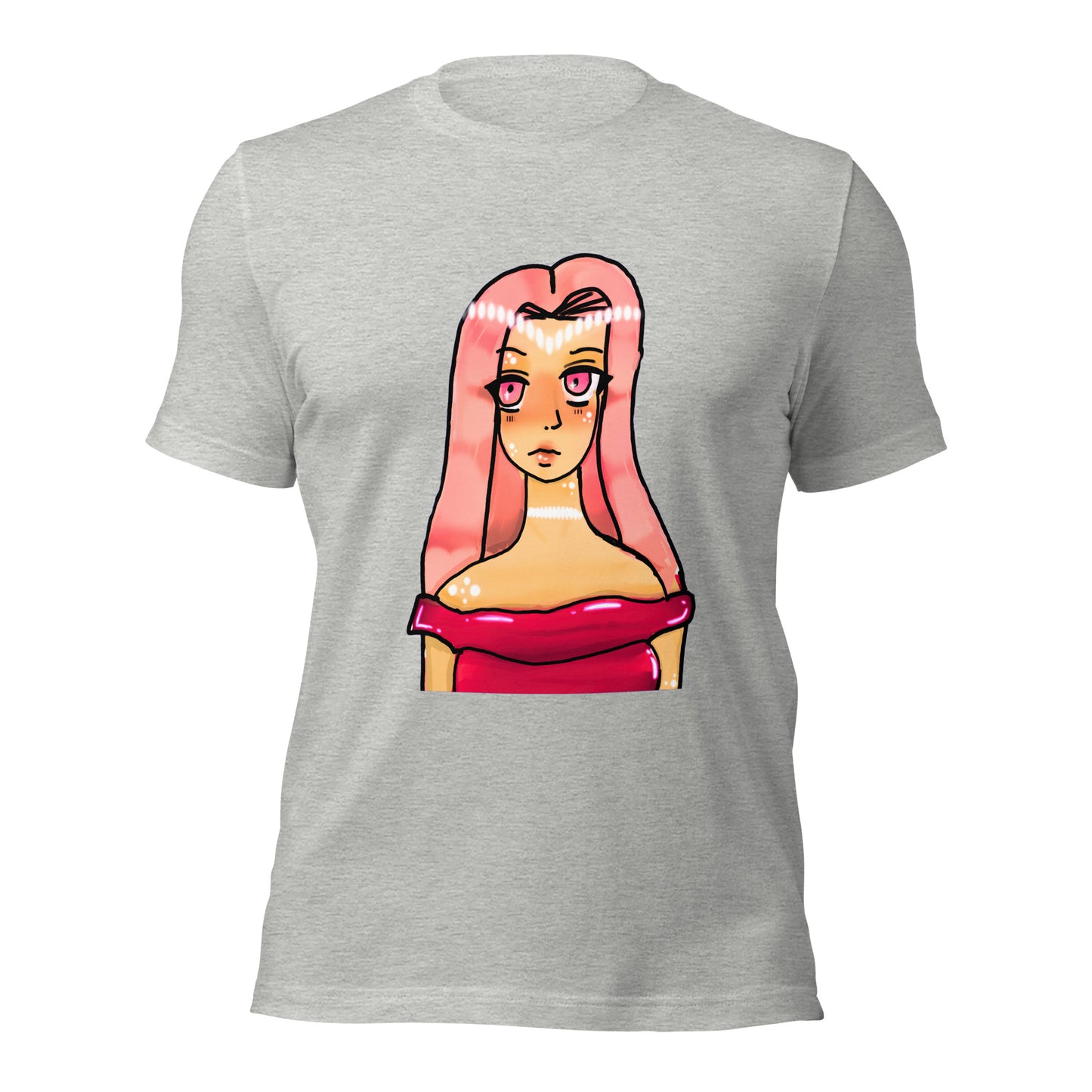 Shimmer T-shirt-Athletic Heather-XS-mysticalcherry