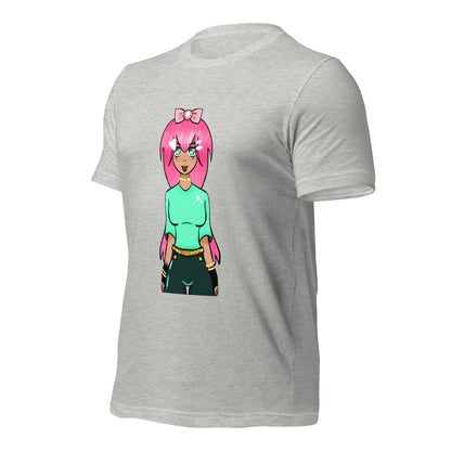 Bubble Gum Girl Tee-Wearable art t-shirt-mysticalcherry