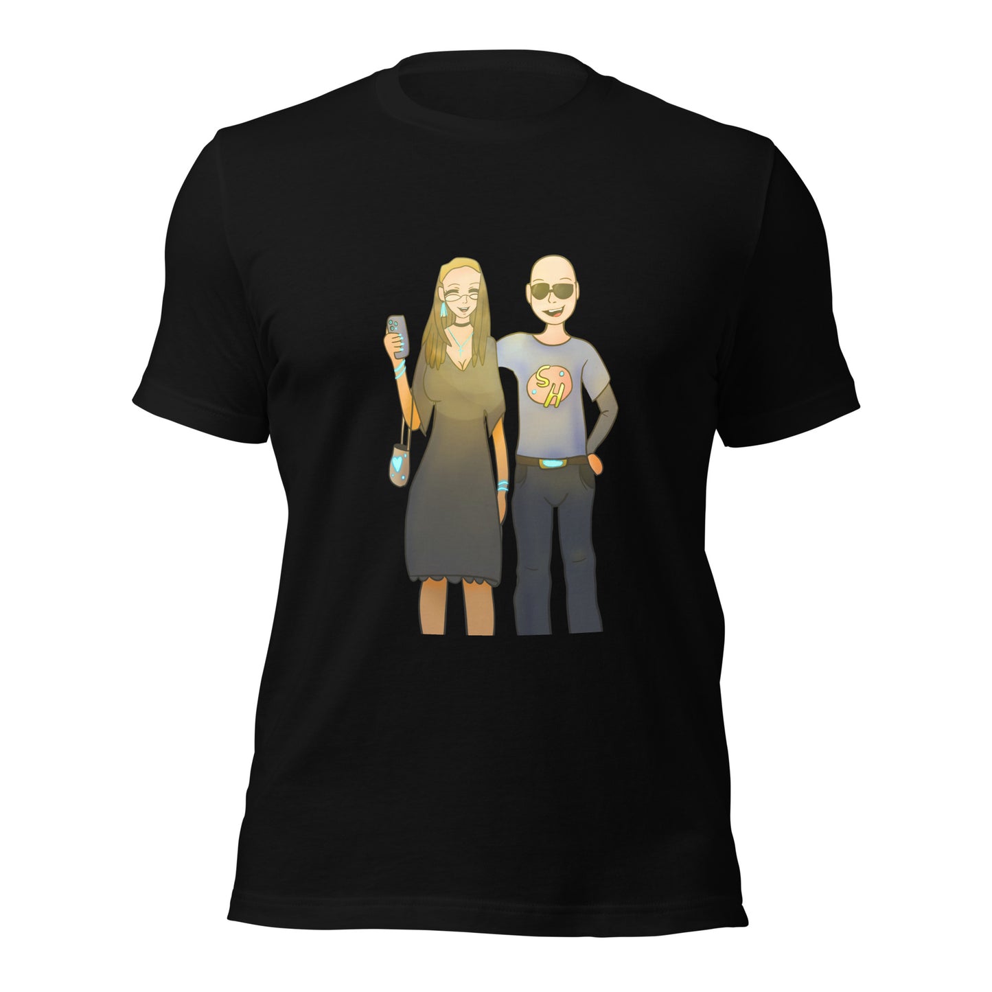 Aunt and Uncle T-shirt-Wearable art t-shirt-Black-XS-mysticalcherry