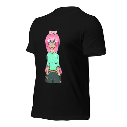 Bubble Gum Girl Tee-Wearable art t-shirt-mysticalcherry