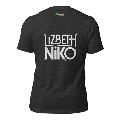 Lizbeth Niko Cat Lady T-shirt-Wearable art t-shirt-mysticalcherry