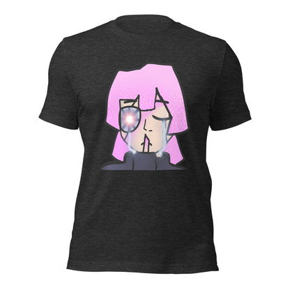 Hamika Character T-shirt-Wearable art t-shirt-Dark Grey Heather-XS-mysticalcherry