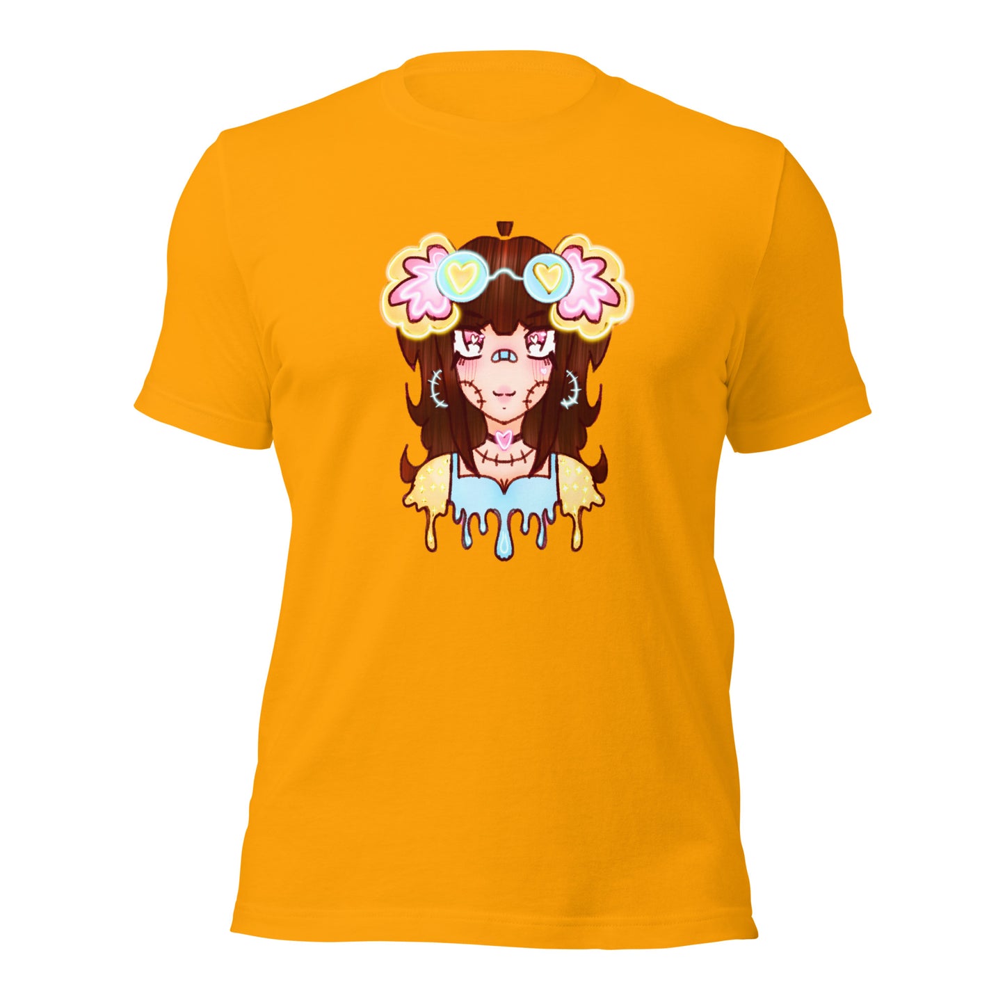 Kreama T-shirt-Wearable art t-shirt-Gold-S-mysticalcherry