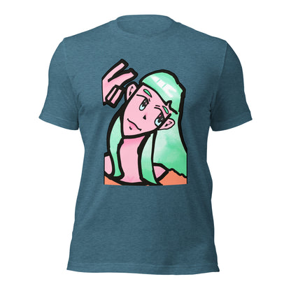 Bella T-shirt-Wearable art t-shirt-Heather Deep Teal-S-mysticalcherry