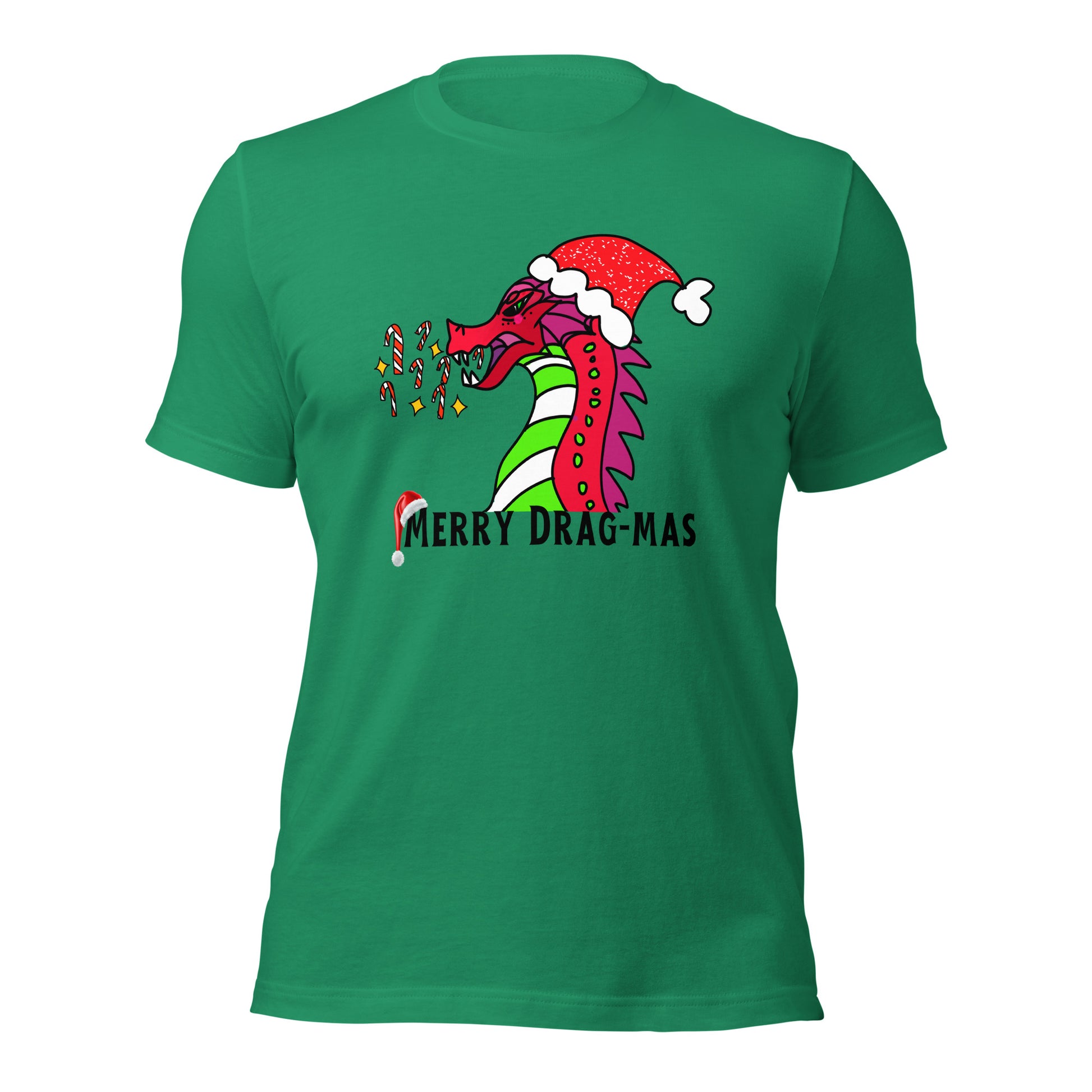 Merry Drag-Mas T-shirt-Kelly-XS-mysticalcherry