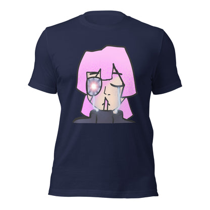 Hamika Character T-shirt-Wearable art t-shirt-Navy-XS-mysticalcherry