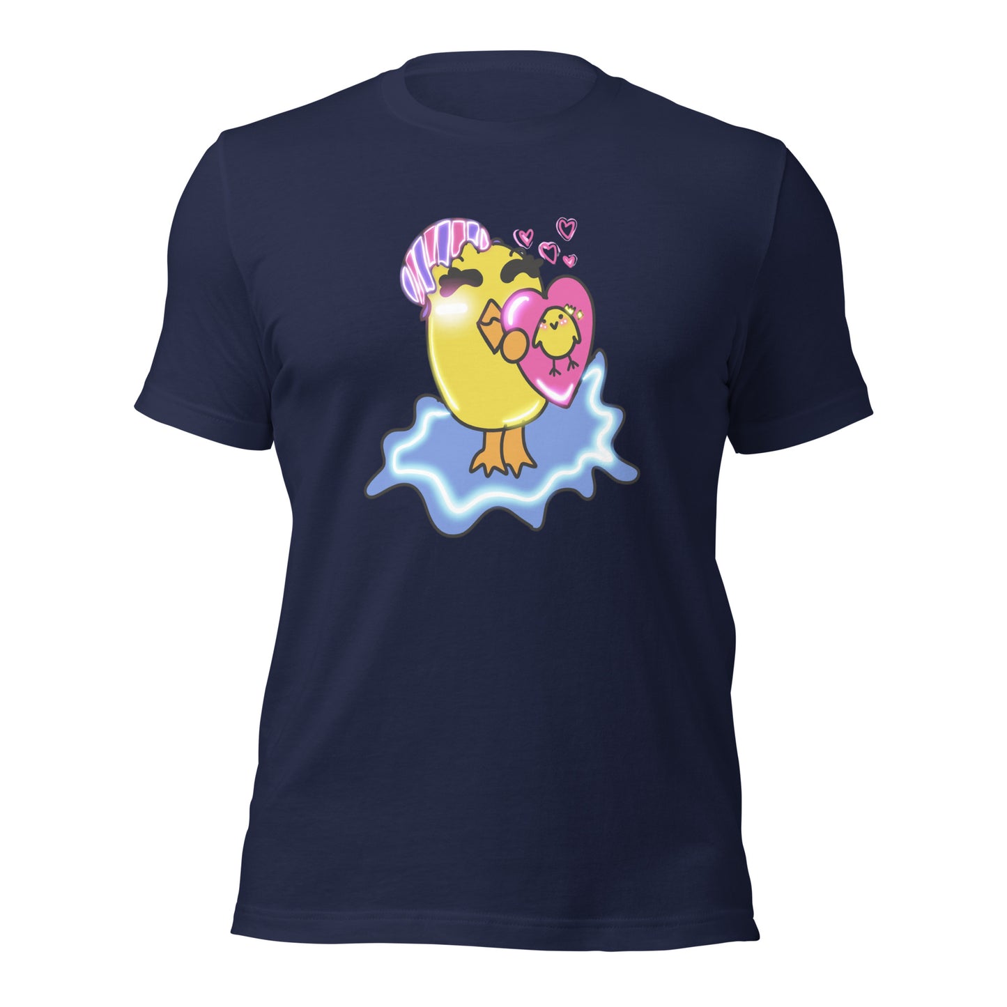 In My Heart Mother's t-shirt-Wearable art t-shirt-Navy-S-mysticalcherry