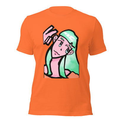 Bella T-shirt-Wearable art t-shirt-Orange-XS-mysticalcherry