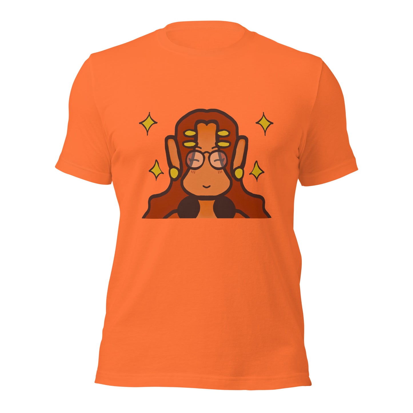 Chill And Cute T-Shirt-Wearable art t-shirt-Orange-XS-mysticalcherry