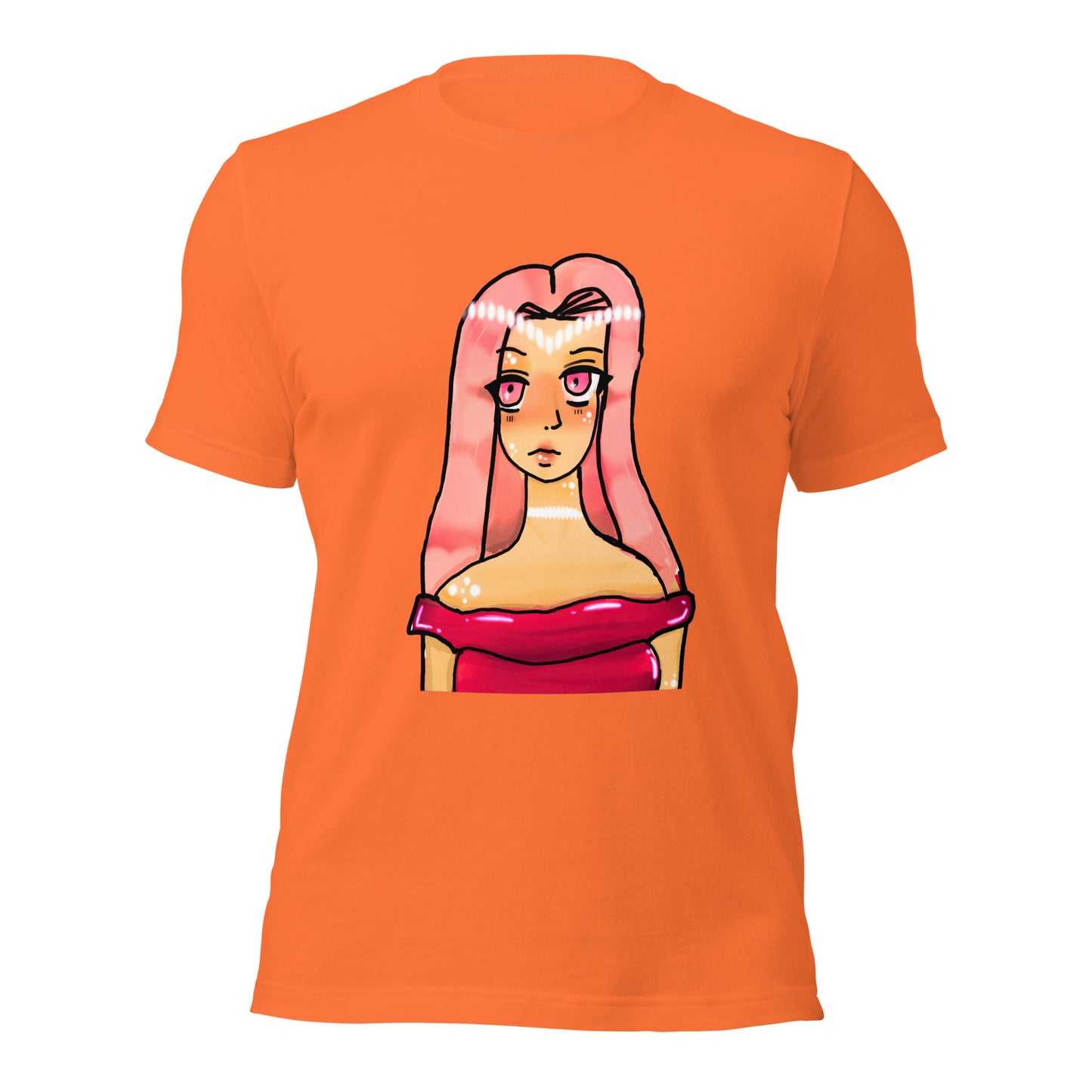 Shimmer T-shirt-Orange-XS-mysticalcherry