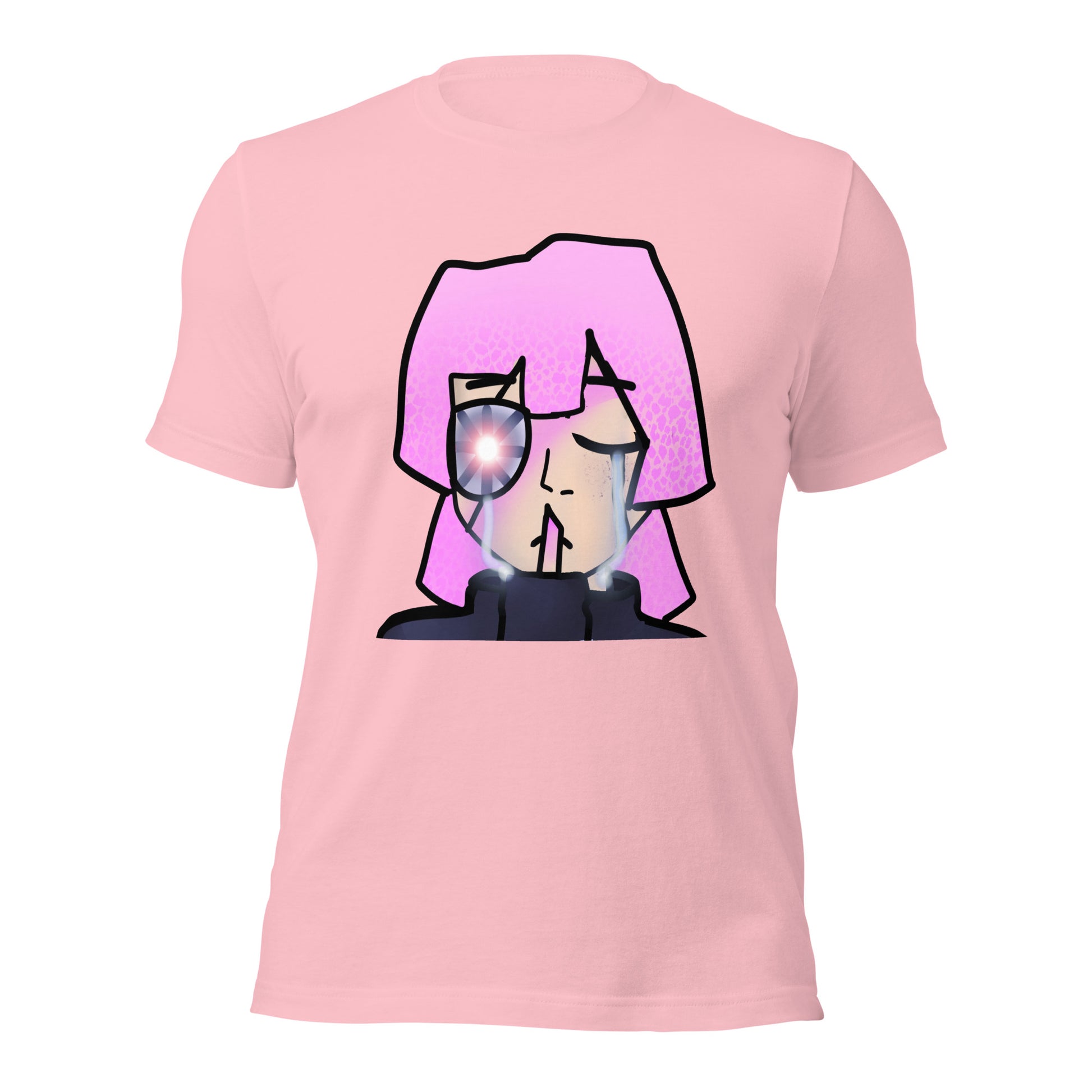 Hamika Character T-shirt-Wearable art t-shirt-Pink-S-mysticalcherry