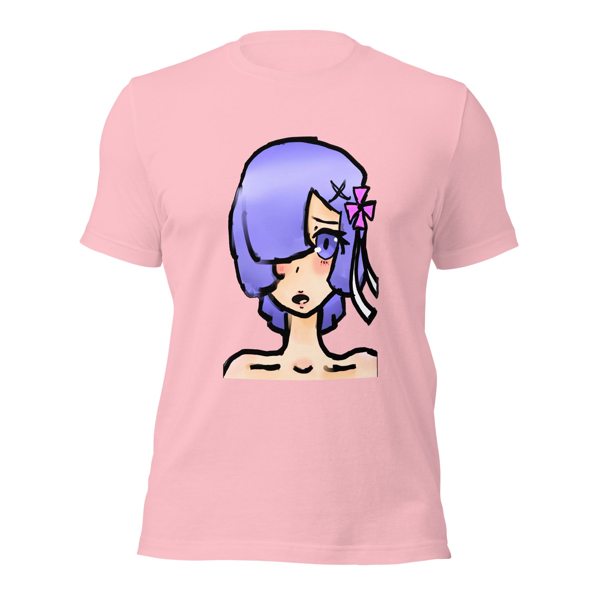 Kooleen Plz Draw T-shirt-Wearable art t-shirt-Pink-S-mysticalcherry