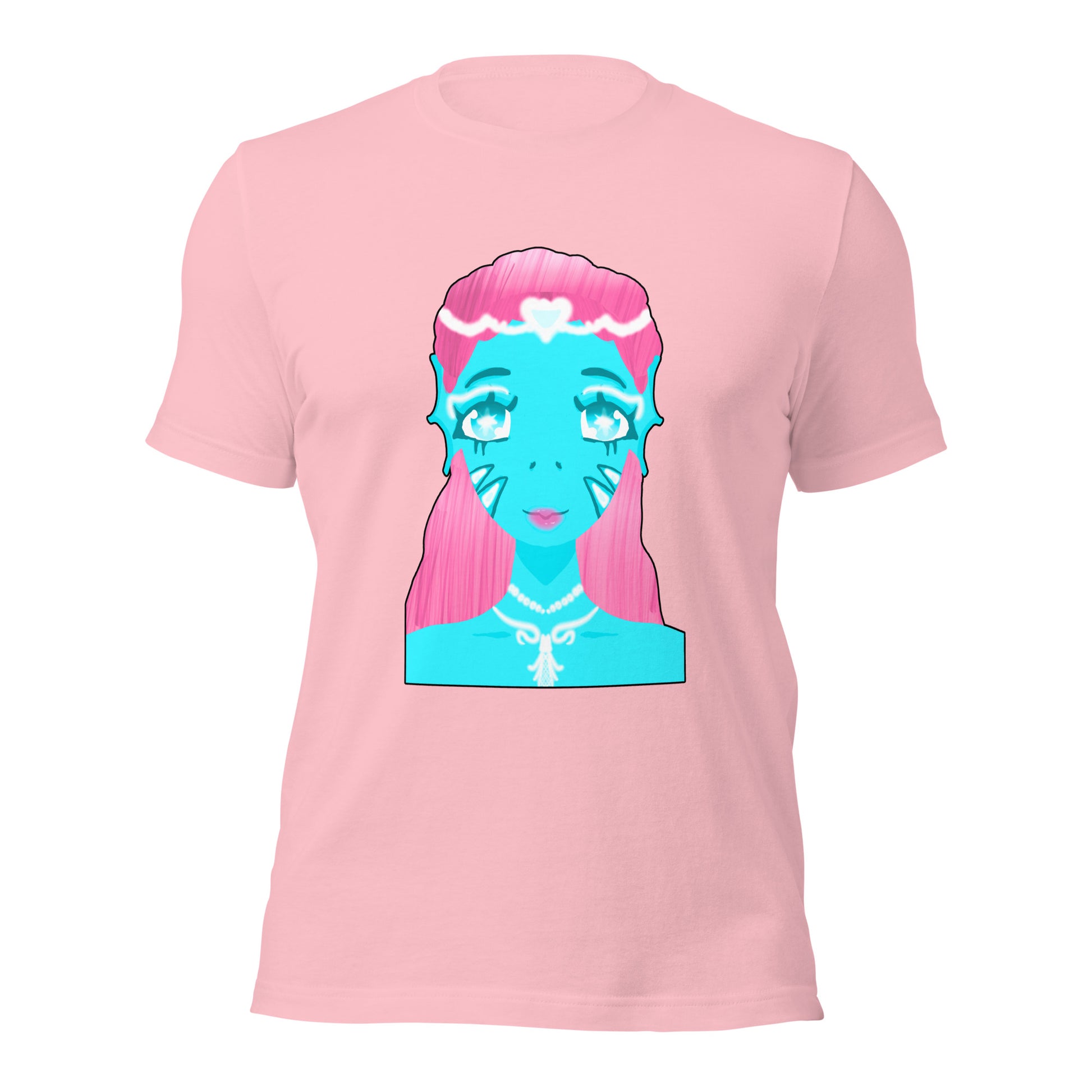 Mermaid On Land T-shirt-Wearable art t-shirt-Pink-S-mysticalcherry