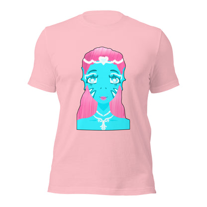 Mermaid On Land T-shirt-Wearable art t-shirt-Pink-S-mysticalcherry