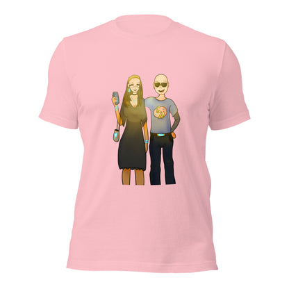 Aunt and Uncle T-shirt-Wearable art t-shirt-Pink-S-mysticalcherry