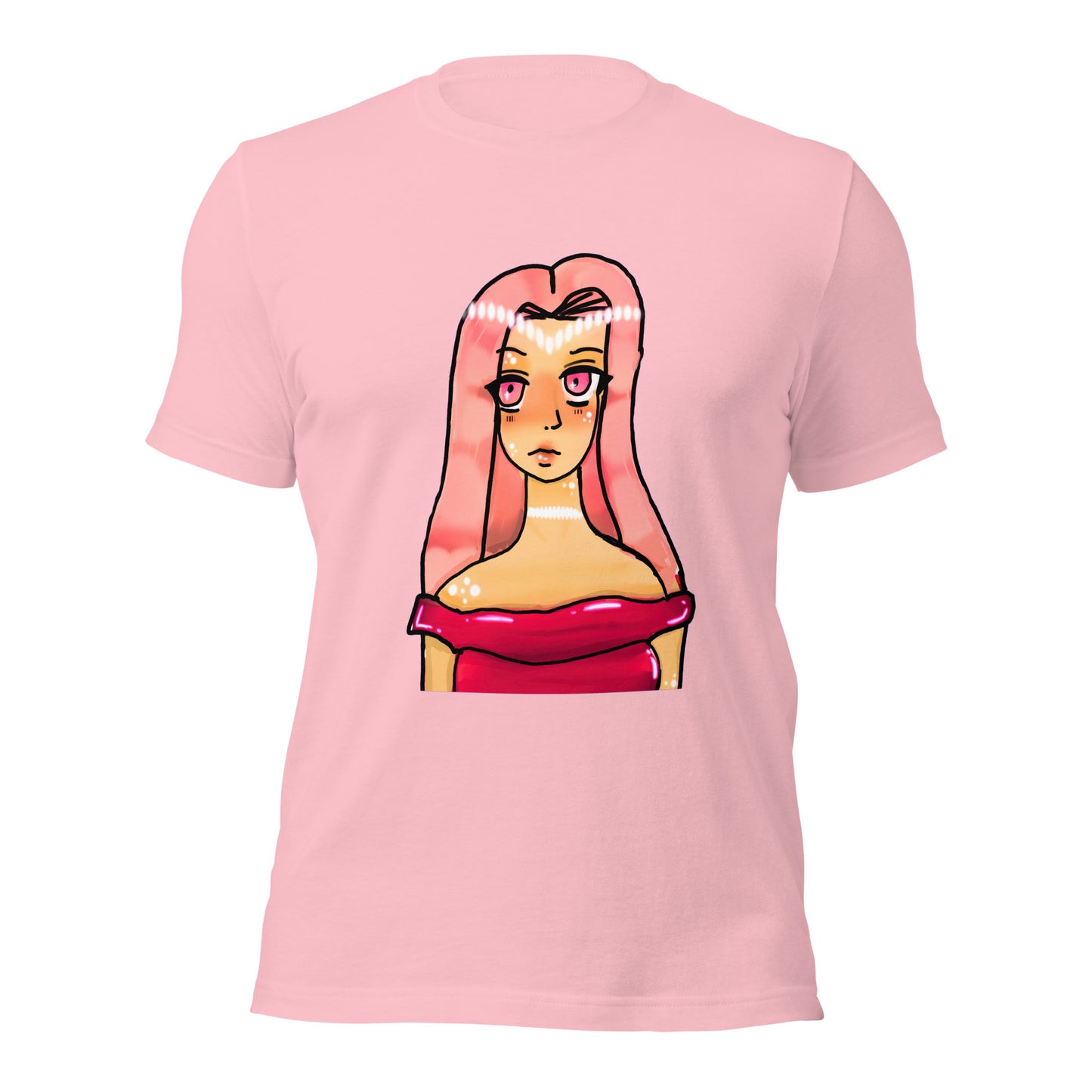 Shimmer T-shirt-Pink-S-mysticalcherry