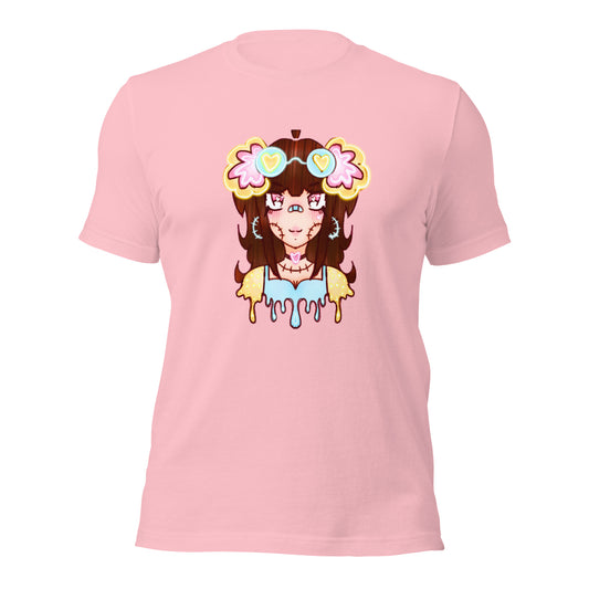 Kreama T-shirt-Wearable art t-shirt-Pink-S-mysticalcherry