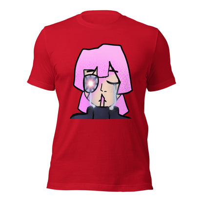 Hamika Character T-shirt-Wearable art t-shirt-Red-XS-mysticalcherry