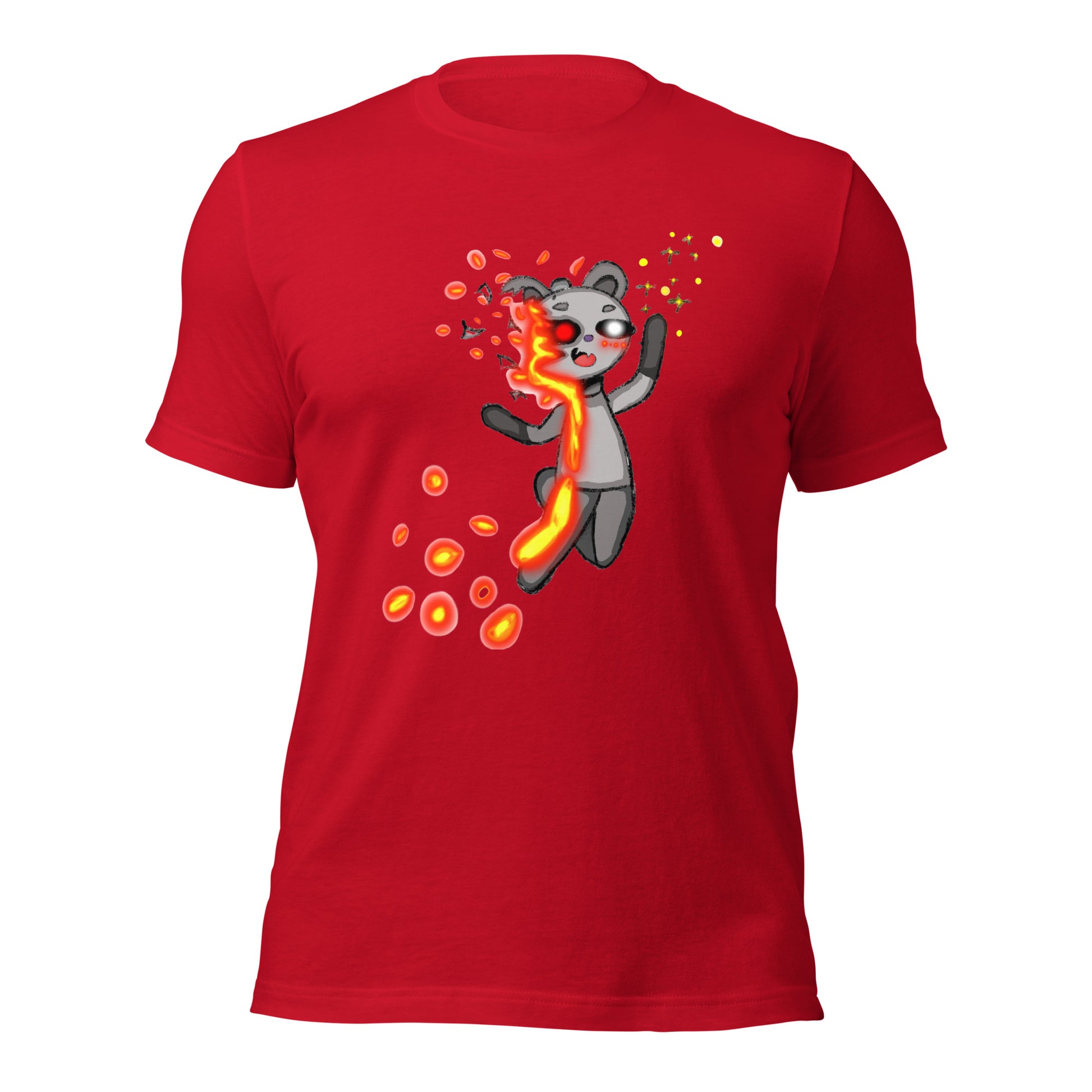 Lavebear Character T-shirt-Wearable art t-shirt-Red-XS-mysticalcherry