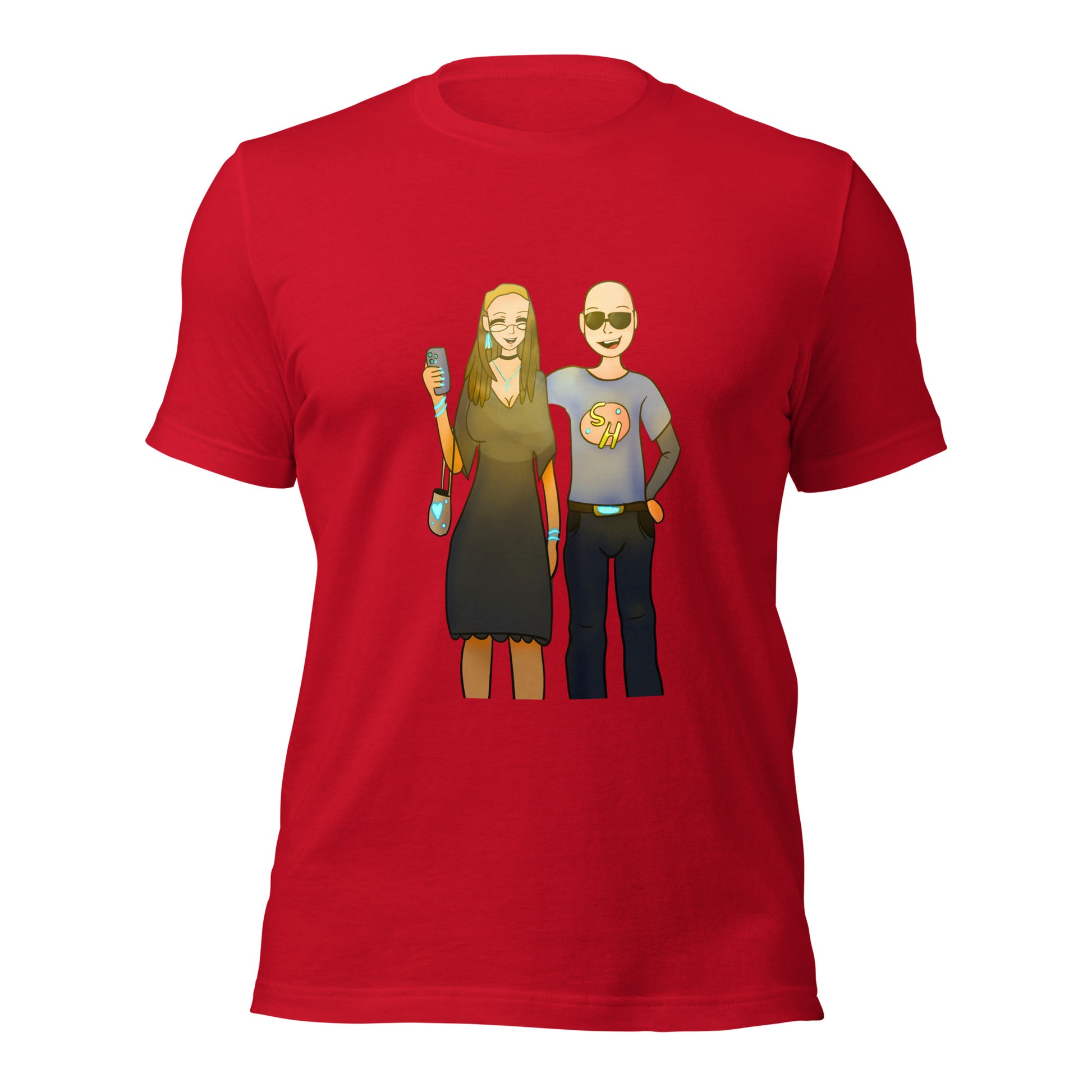 Aunt and Uncle T-shirt-Wearable art t-shirt-Red-XS-mysticalcherry