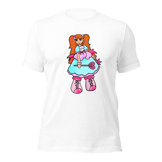 Kandie Character T-shirt-Wearable art t-shirt-White-XS-mysticalcherry