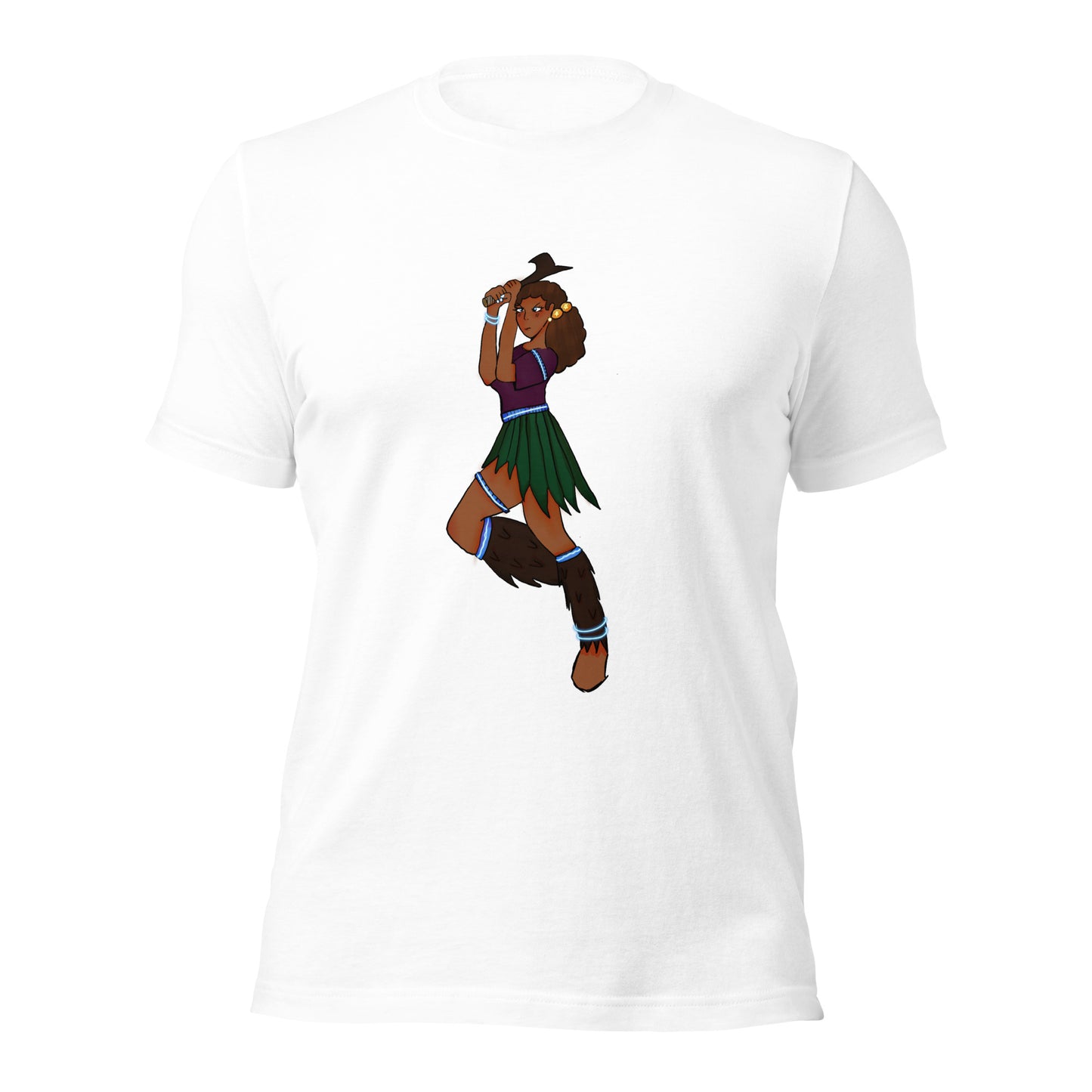 Fiji Warrior T-shirt-Wearable art t-shirt-White-XS-mysticalcherry