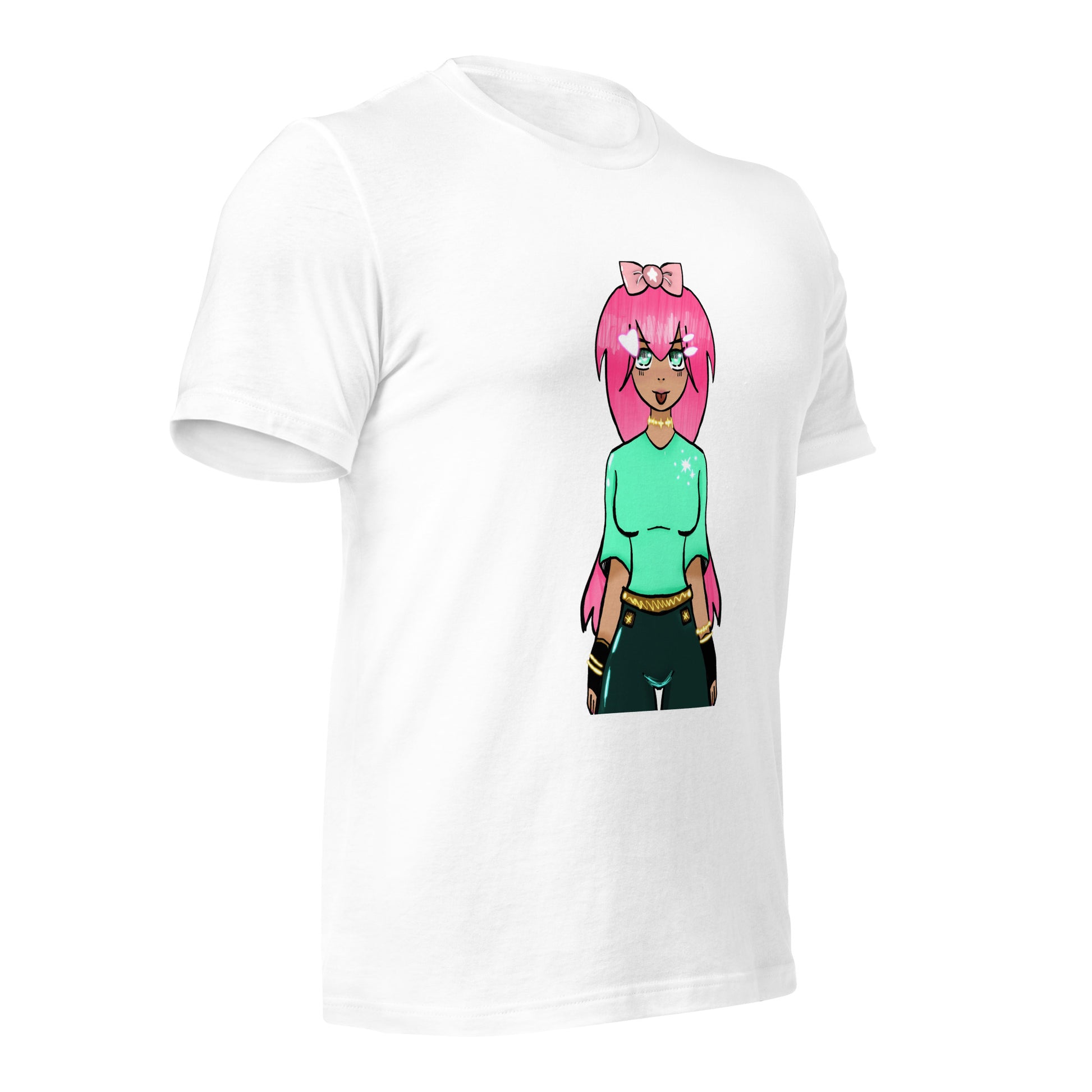 Bubble Gum Girl Tee-Wearable art t-shirt-mysticalcherry